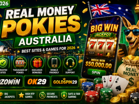 Real Money Pokies Australia – Best Sites & Games for 2026